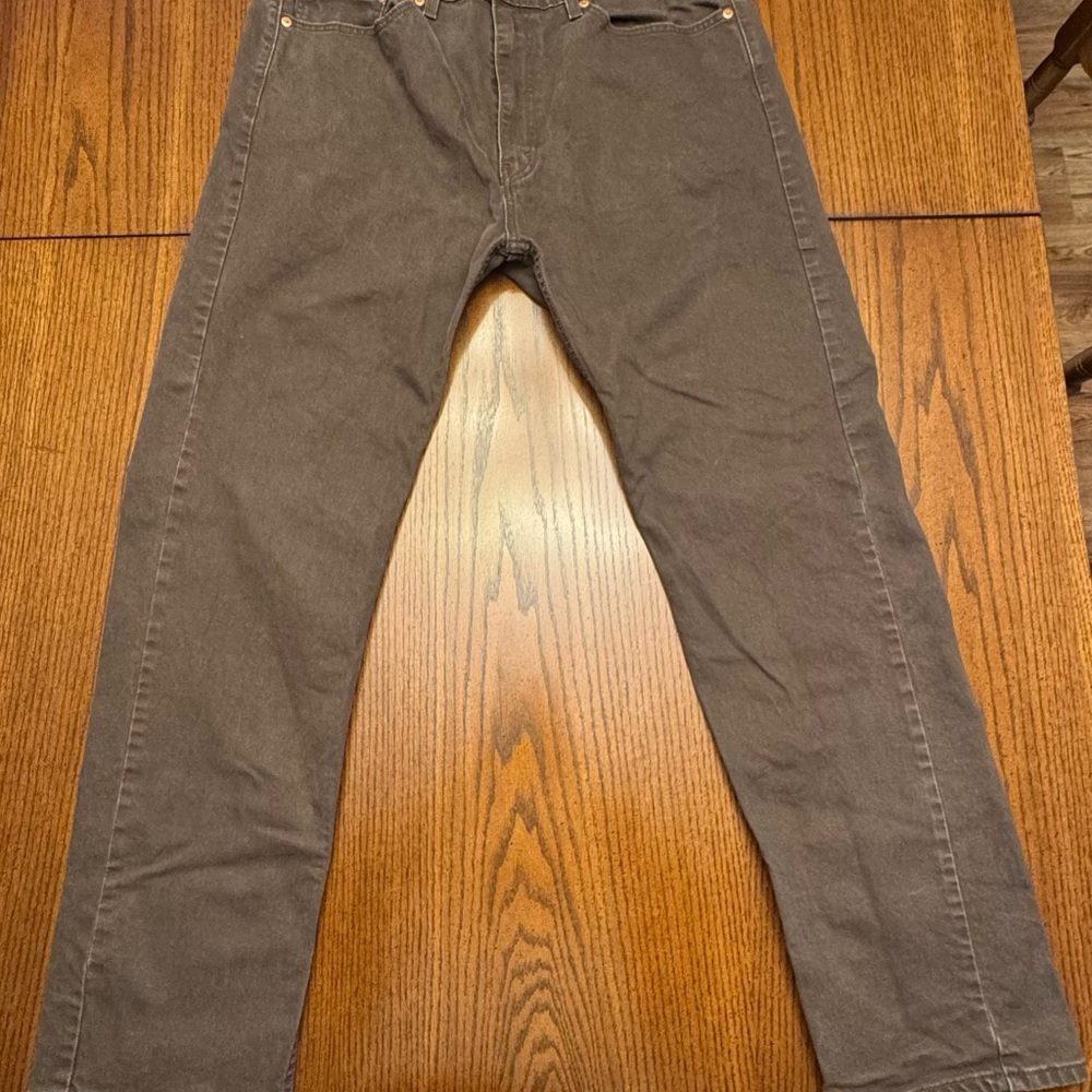 Levi’s 505 Brown Straight-Leg Jeans